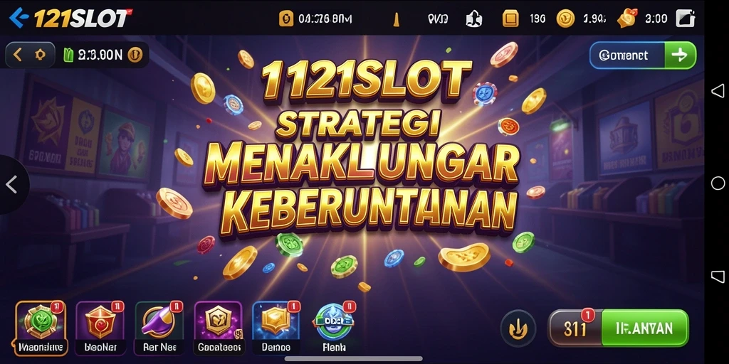 Tampilan gameplay 1121SLOT yang menarik dan strategis.
