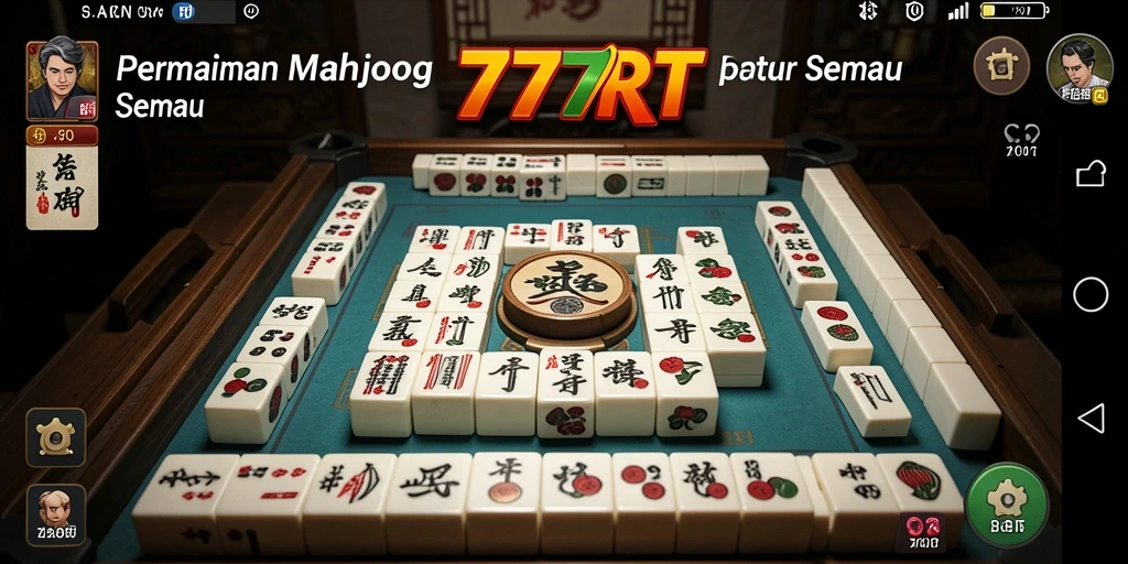 Tampilan menarik dari permainan Mahjong di 777RT.