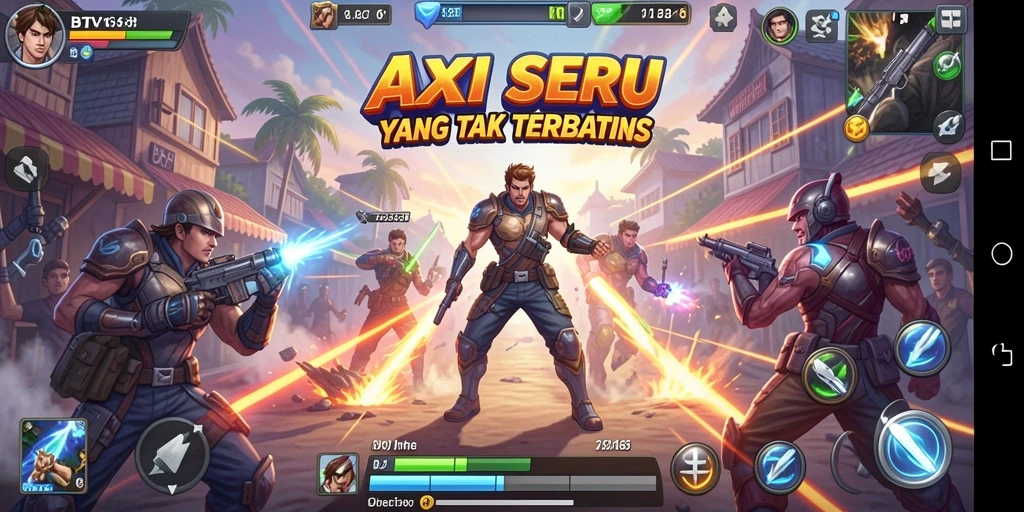 Screenshot utama BTV168 menampilkan aksi gameplay yang mendebarkan.