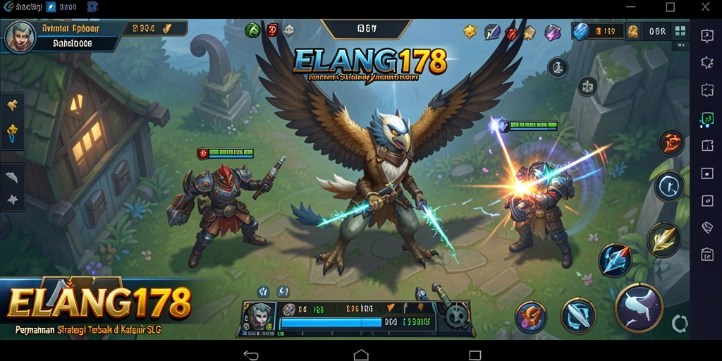 Tampilan gameplay SLG yang menakjubkan dalam ELANG178.