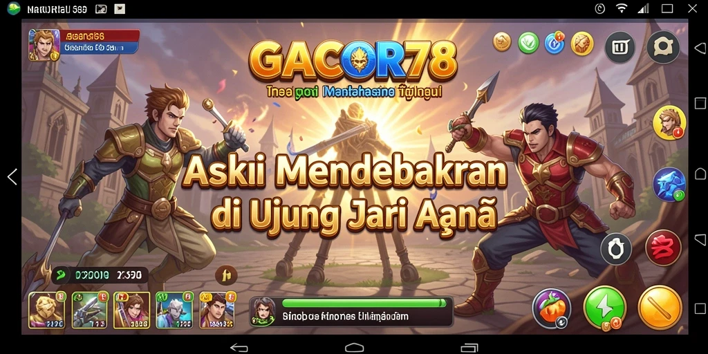 Tampilan menarik dari gameplay GACOR78 yang penuh aksi.