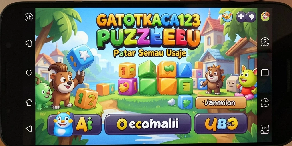 Tampilan gameplay GATOTKACA123 yang menantang dan seru.