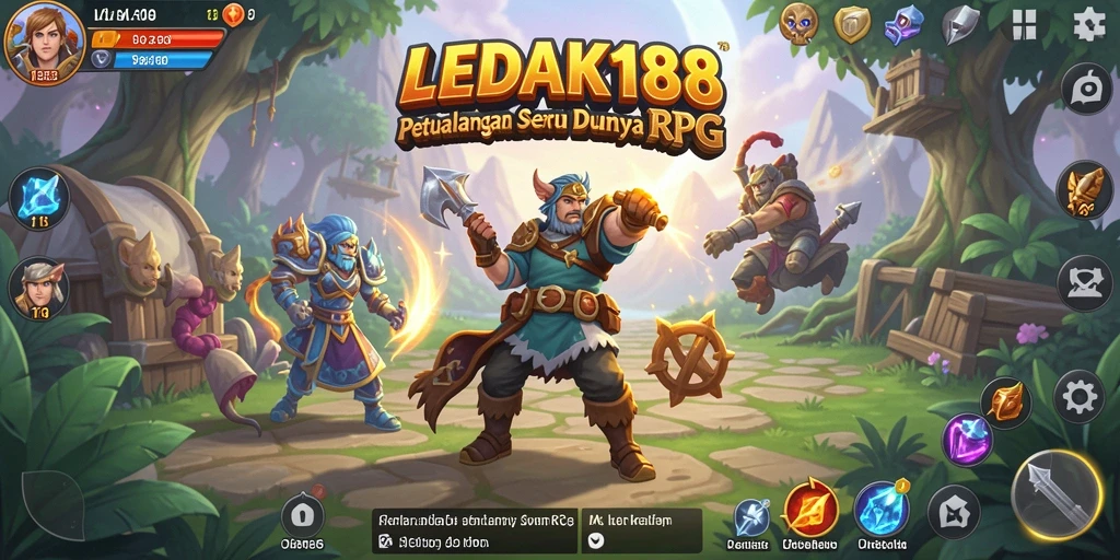 Tampilkan gameplay seru dan eksplorasi dalam LEDAK188.