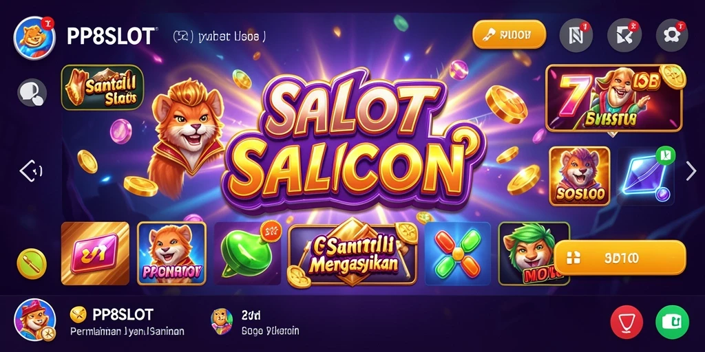 Screenshot gameplay PP8SLOT menampilkan keseruan bermain slot.