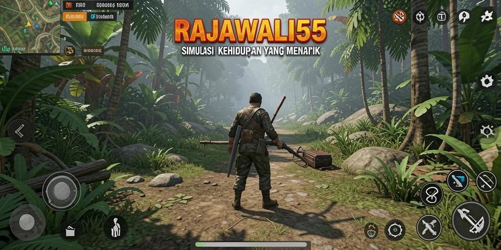 Gameplay RAJAWALI55 yang seru di dunia simulasi.