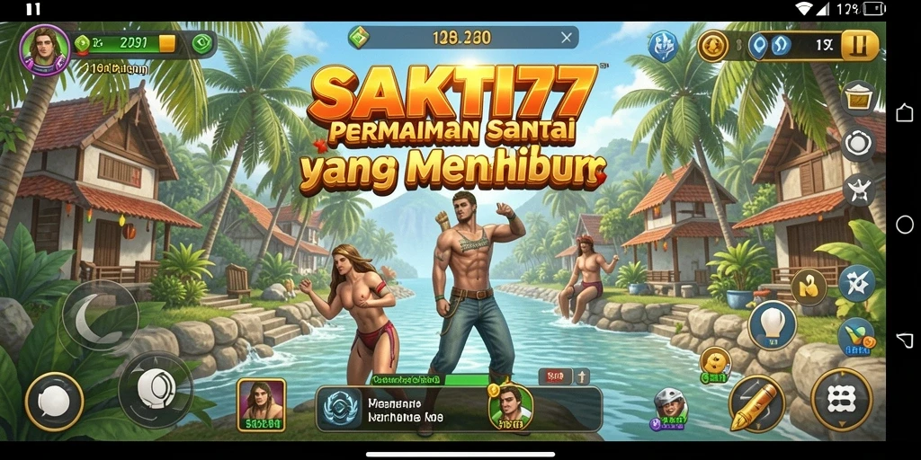 Screenshot SAKTI77 menampilkan gameplay seru yang santai.