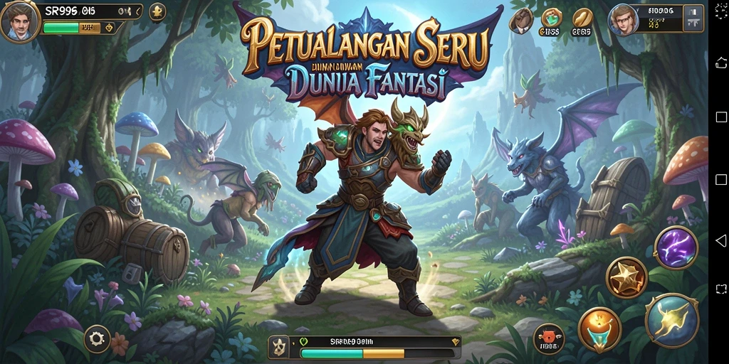 Tangkapan layar menampilkan momen seru dalam petualangan SR996.